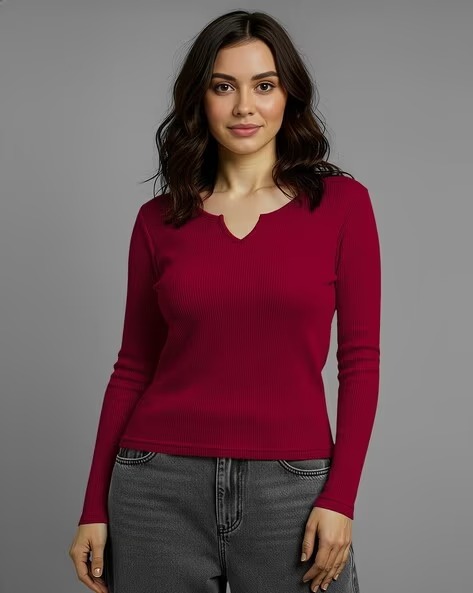 Women Fitted Regular Top